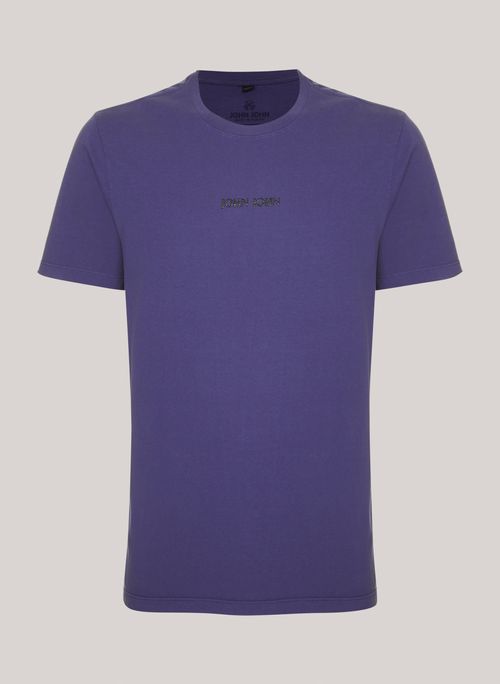 Camiseta Regular Fit Clean Azul John John Masculina