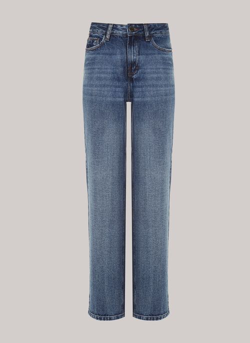 Calça Jeans Relaxed Fit Roma John John Feminina