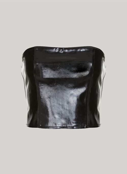 Corset Justo Vinil John John Feminino