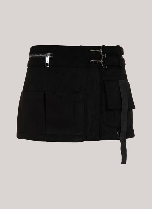 Saia Cargo Utility Black John John Feminina