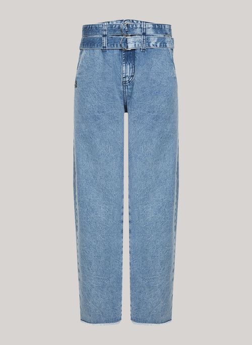 Calça Jeans Wide Leg Praga John John Feminina