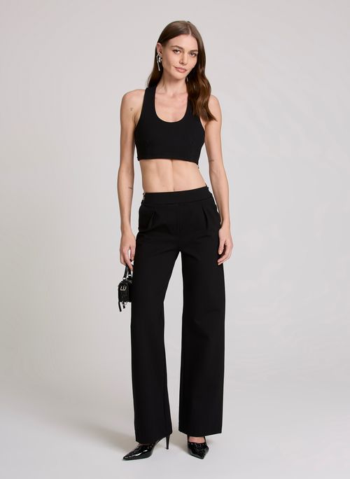 Calça Reta Round John John Feminina