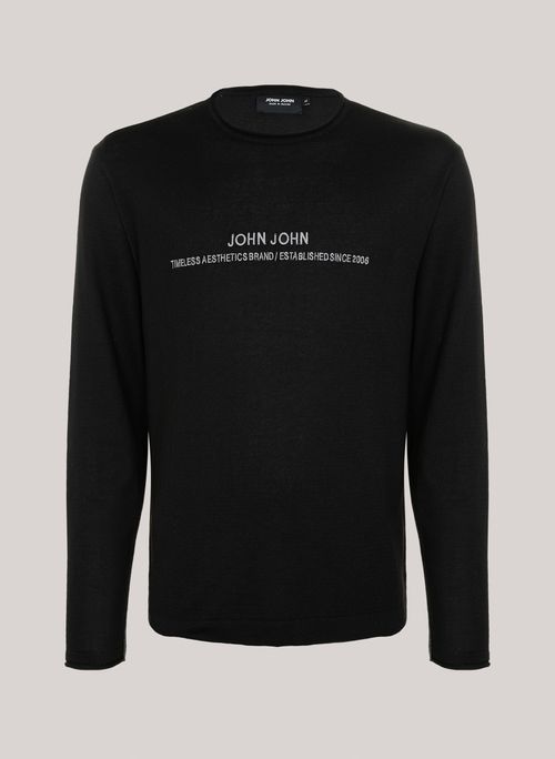 Tricot Relaxed Fit John Code John John Masculino