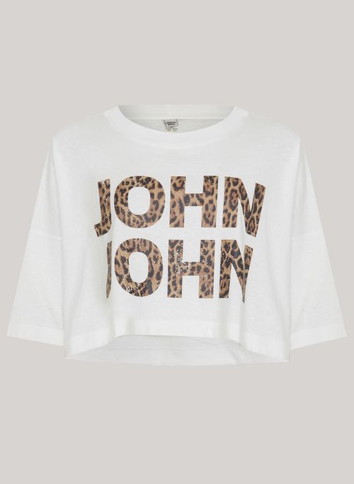 Camiseta Cropped John Pardus John John Feminina