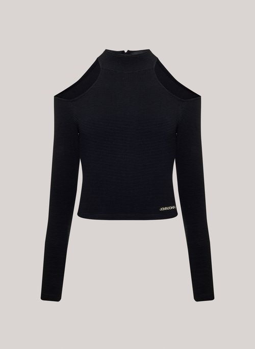 Blusa Justa Lai Black John John Feminina