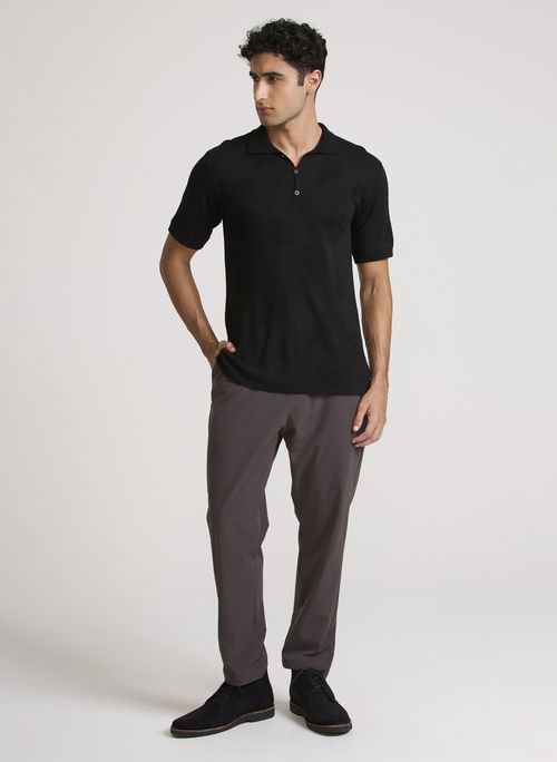 Calça Slim Fit Alfaiataria Movement Cinza John John Masculina