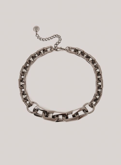 Colar Lai Gunmetal John John Feminino