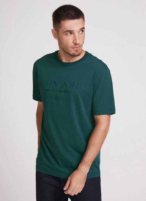 Camiseta Regular Fit Liquors John John Masculina