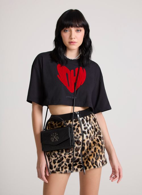Satchel Bag Julie John John Feminina
