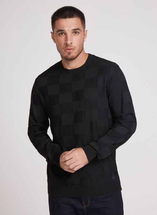 Suéter Tricot Reto Crewneck Plate John John Masculino