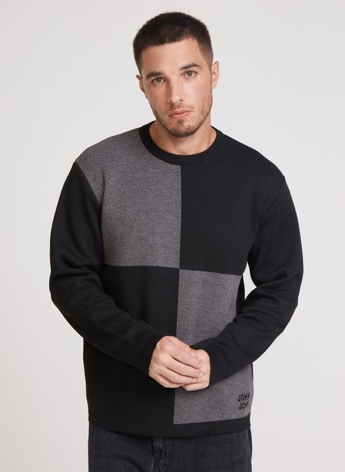 Suéter Tricot Amplo Max Gaming John John Masculino