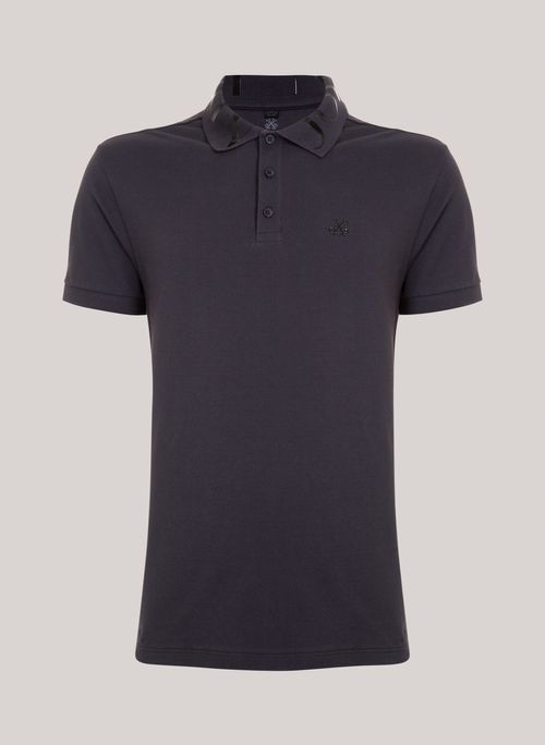 Polo Regular Fit Isla Cinza John John Masculina