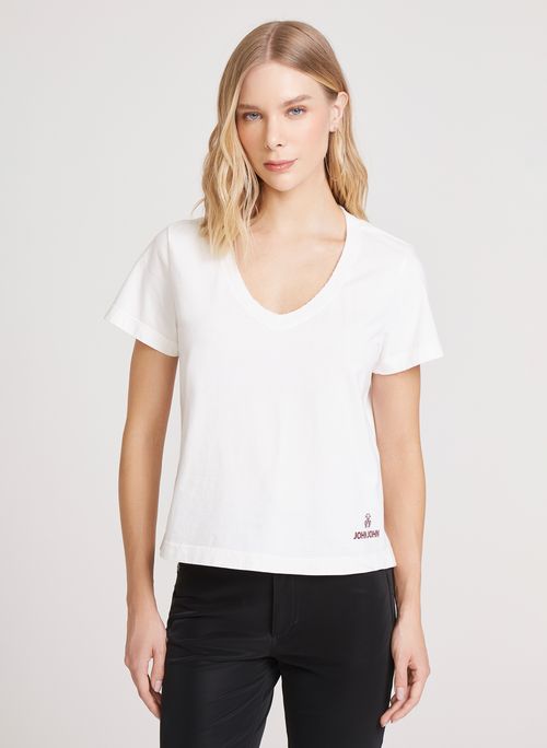 Camiseta Justa Industry Off John John Feminina
