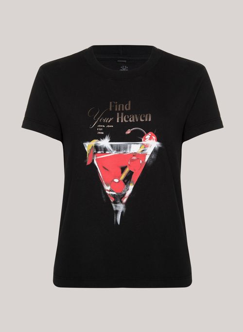 Camiseta Justa Heaven Drink John John Feminina