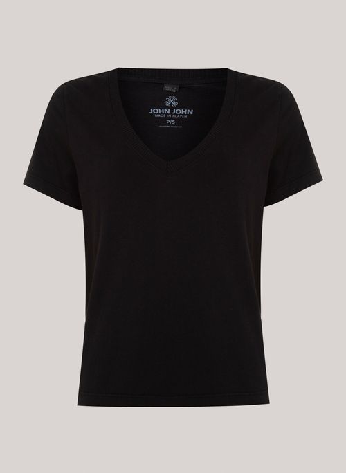 Camiseta Justa Industry Black John John Feminina