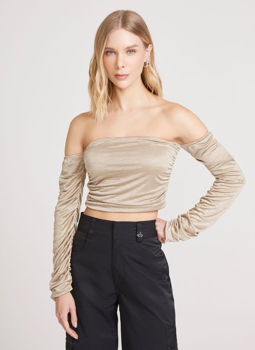 Blusa Justa Marling Silver John John Feminino