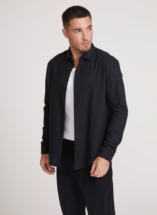 Camisa Regular Fit Fine Line John John Masculina