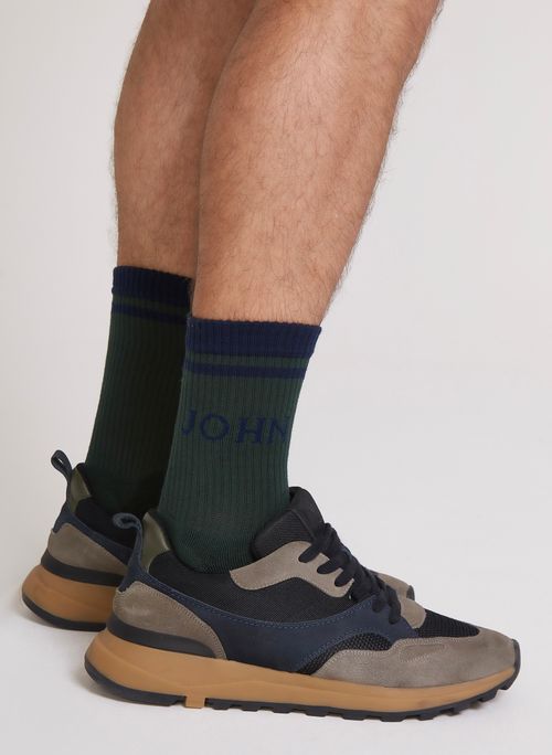 Meia John Energy Green John John Masculina