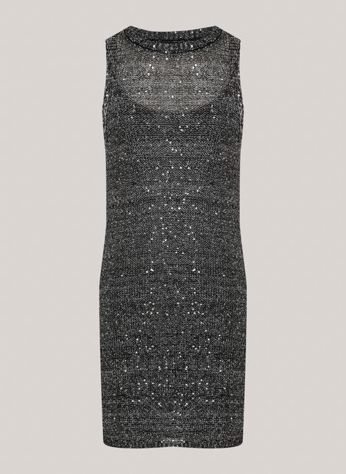 Vestido Justo Metal Shine John John Feminino