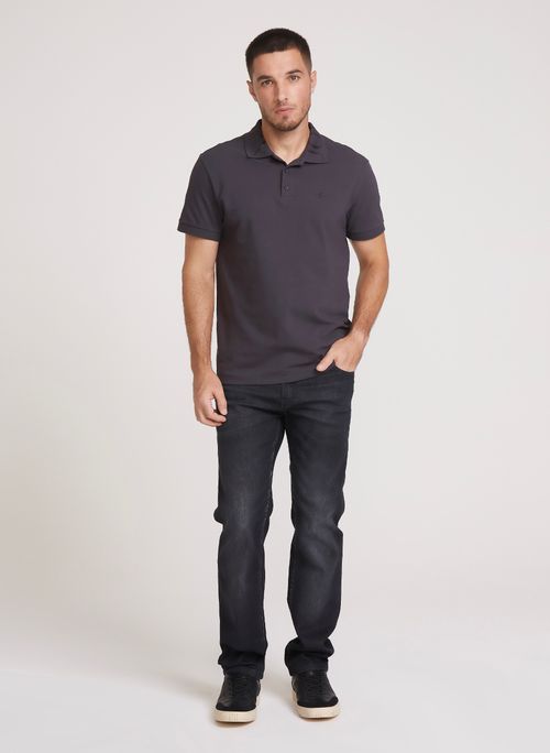 Calça Jeans Reta Jogging Black John John Masculina