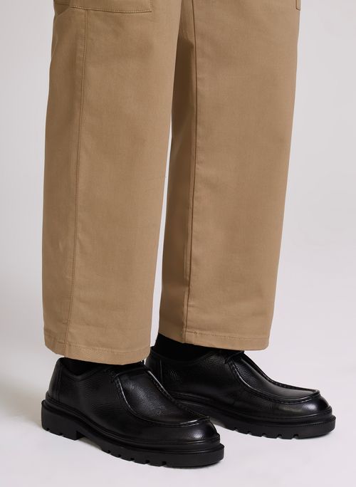 Sapato Wallabee Black John John Mascuino