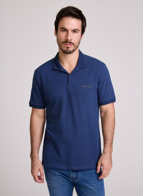 Polo Slim Fit Eletric John John Masculina