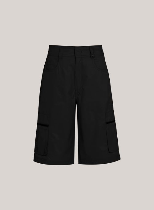 Bermuda Cargo Heavy Black John John Feminina