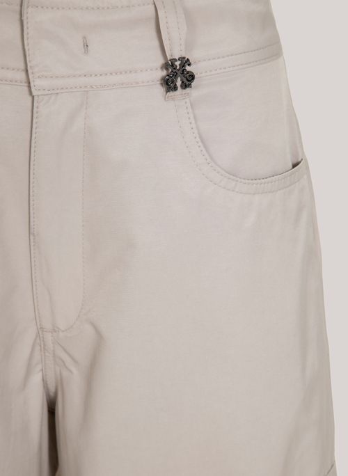 Bermuda Cargo Heavy Grey John John Feminina