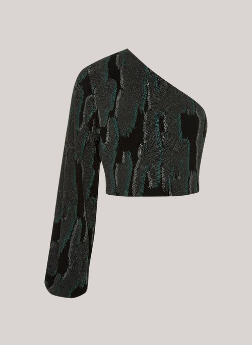 Blusa Cropped Karina John John Feminina