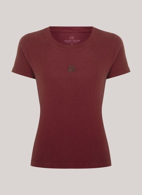 Blusa Justa Adri Vinho John John Feminina