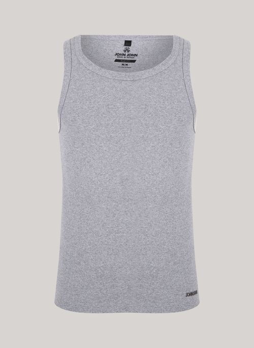Regata Slim Fit Under Mescla John John Masculina