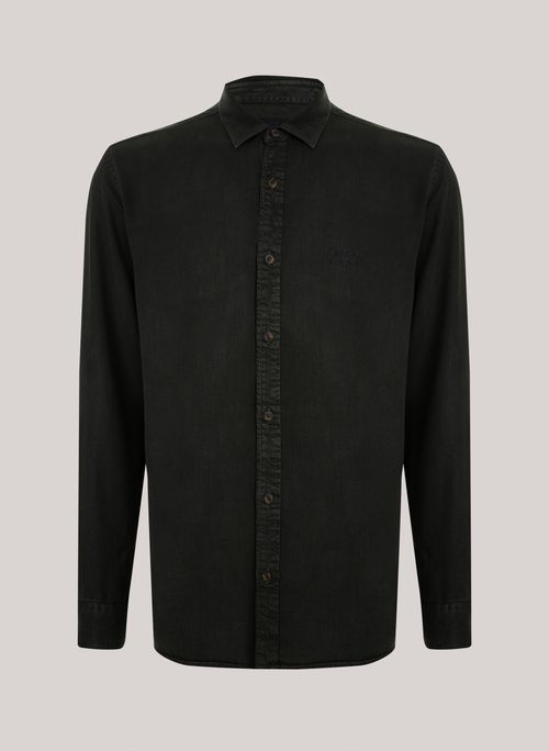 Camisa Relaxed Fit Ryan Dark Green John John Masculina