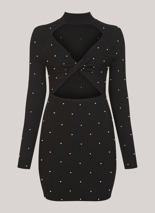 Vestido Justo Jane John John Feminino