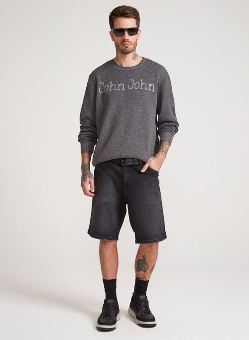 Bermuda Jeans Regular Fit Boston John John Masculina