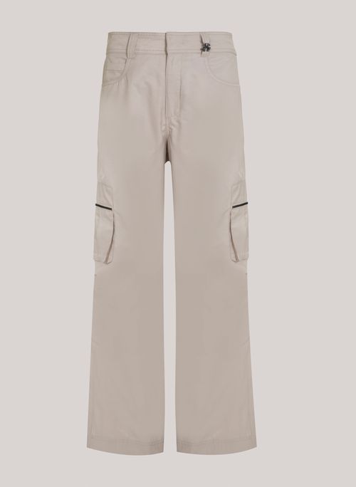 Calça Cargo Heavy Grey John John Feminina