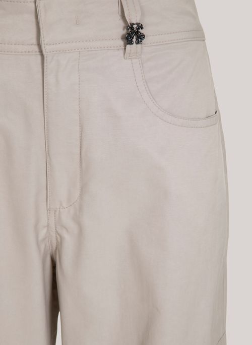 Calça Cargo Heavy Grey John John Feminina