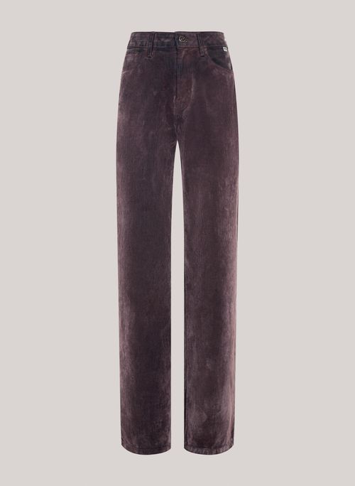 Calça Jeans Relaxed Velvet Washed John John Feminina