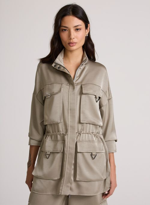 Parka Ampla Flow John John Feminina