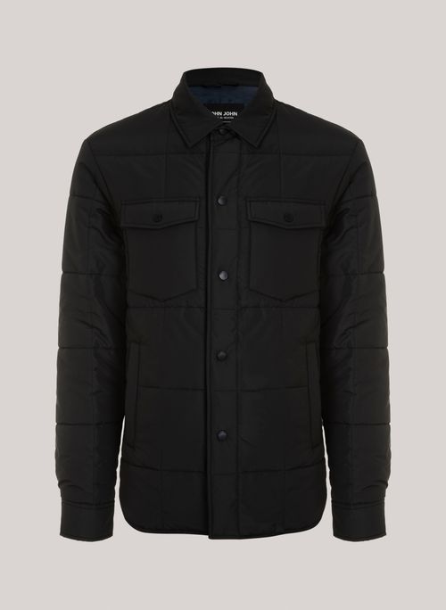 Jaqueta Puffer Jack Preta John John Masculina
