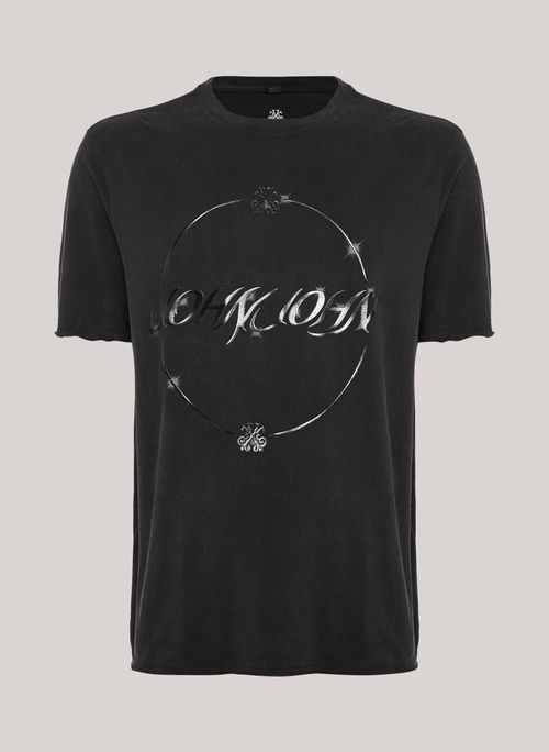 Camiseta Relaxed Fit Metal Circle John John Masculina