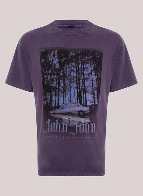 Camiseta Oversized Forest Car John John Masculina