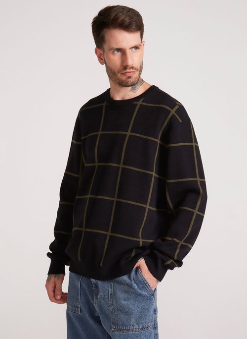 Suéter Tricot Amplo Caming John John Masculino