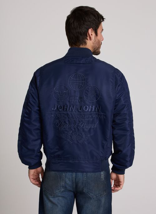 Jaqueta Bomber Dupla Face Jason John John Masculina