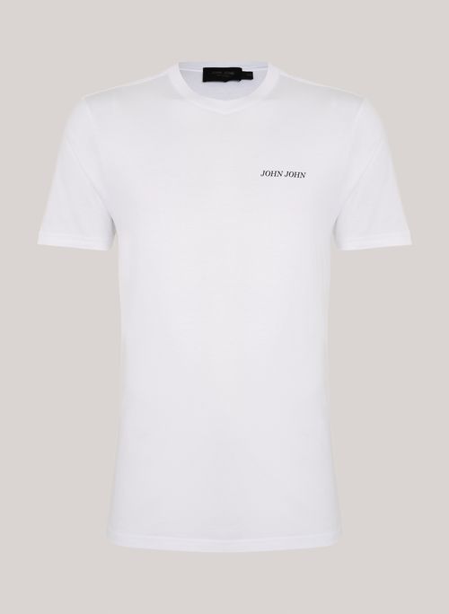 Camiseta Pima Regular Fit Dept Heaven White John John Masculina