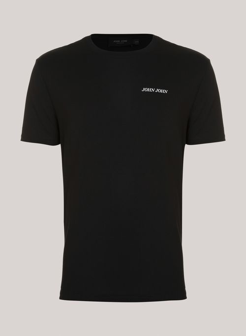 Camiseta Pima Regular Fit Dept Heaven Black John John Masculina