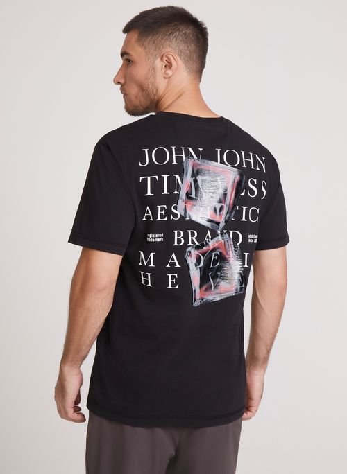 Camiseta Regular Fit On The Rocks John John Masculina