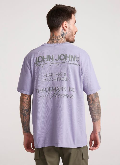Camiseta Relaxed Fit Unstoppable John John Masculina