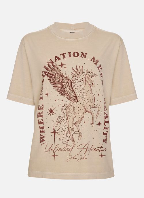Camiseta Ampla Unlimited Advent John John Feminina