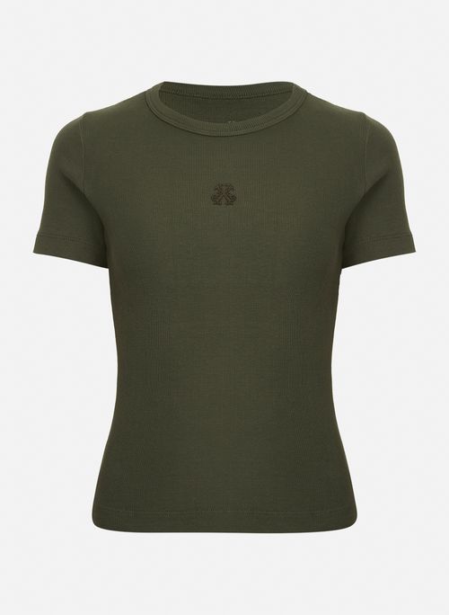 Blusa Baby Look Irina Verde John John Feminina