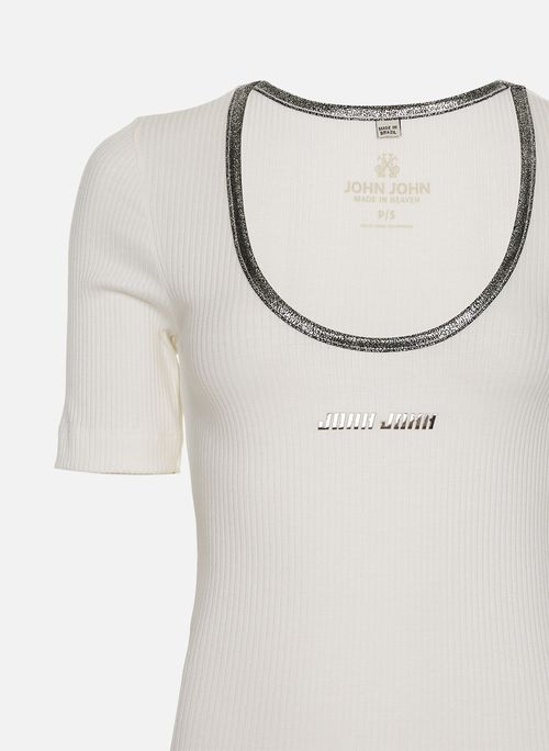 Blusa Justa Give Off John John Feminina